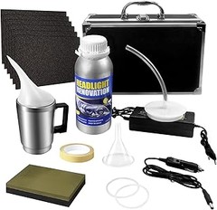 Evaluación de los Productos en un Kit de Restauración de Faros