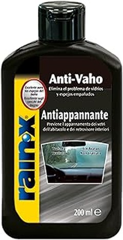 Instrucciones para aplicar limpiacristales anti vaho de manera efectiva