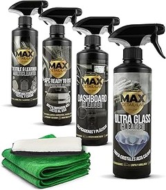 ¿Es mejor un kit de limpieza de cristales de coche o productos individuales?