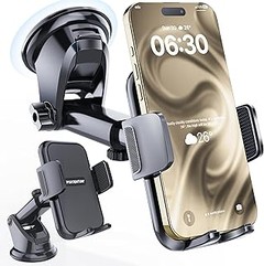 Los mejores soportes de móvil para viajes largos en coche