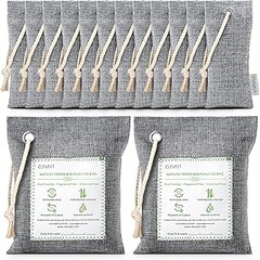 ¿Cuál es el precio promedio de las bolsitas de carbón activo para coches?