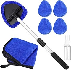 ¿Cuál es el precio promedio de las toallitas limpiacristales para coche?