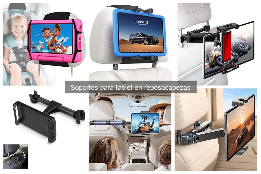 Accesorios imprescindibles para soportes de tablet en coche
