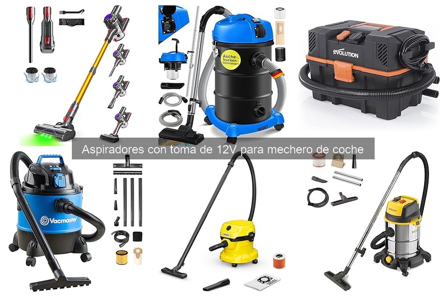 Accesorios útiles para aspiradores de 12V en coche