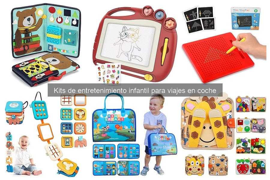 Actividades DIY para un Kit de Entretenimiento Infantil en Coche