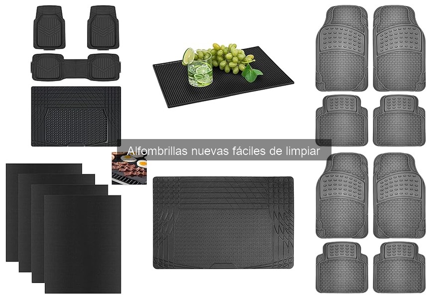 ** Alternativas a alfombrillas de coche tradicionales: ¿Cuáles elegir?