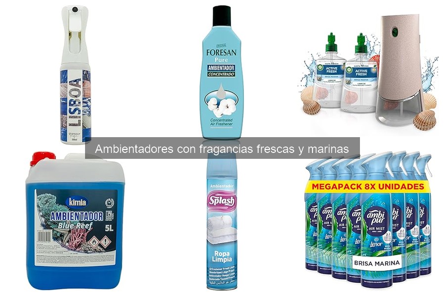 Alternativas a ambientadores frescos y marinos para coches