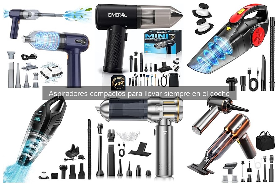 Alternativas a Aspiradores Compactos para Coche