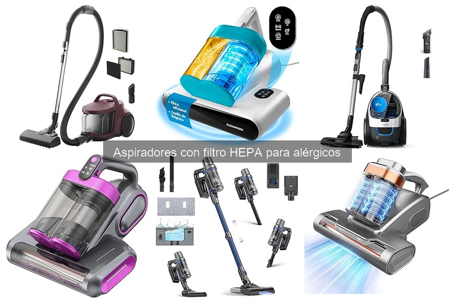 Alternativas a aspiradores con filtro HEPA para alérgicos