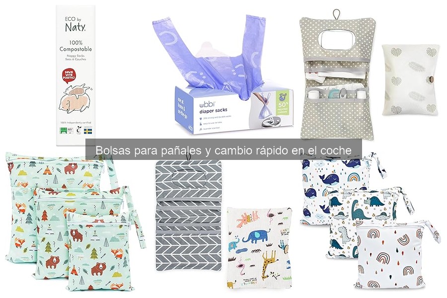 Alternativas a bolsas para pañales: opciones prácticas