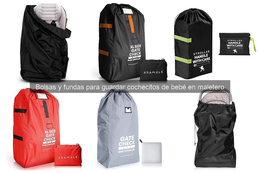 Alternativas a bolsas y fundas para cochecitos de bebé