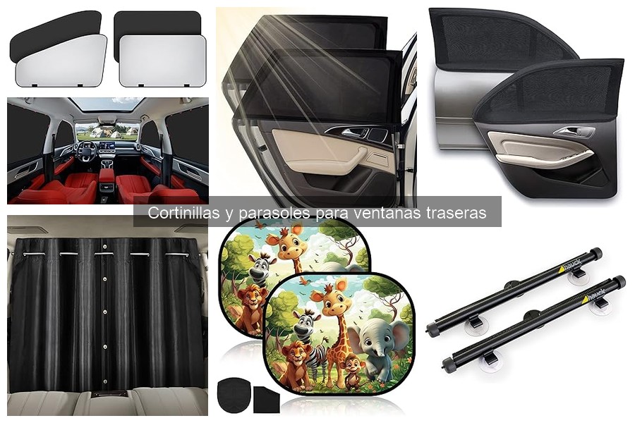 Alternativas a cortinillas y parasoles para el coche