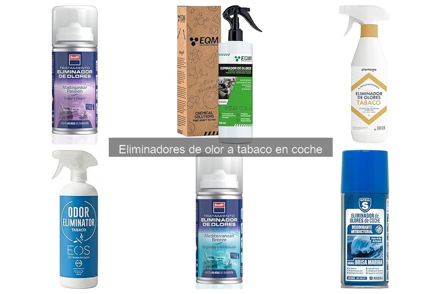 Alternativas a Eliminadores de Olor a Tabaco en Coche