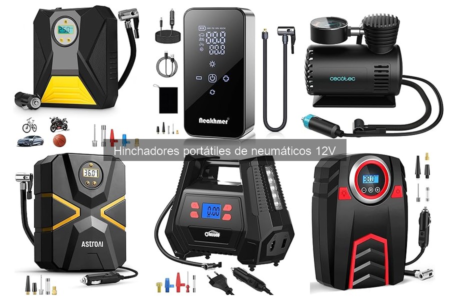 Alternativas a hinchadores portátiles 12V para neumáticos