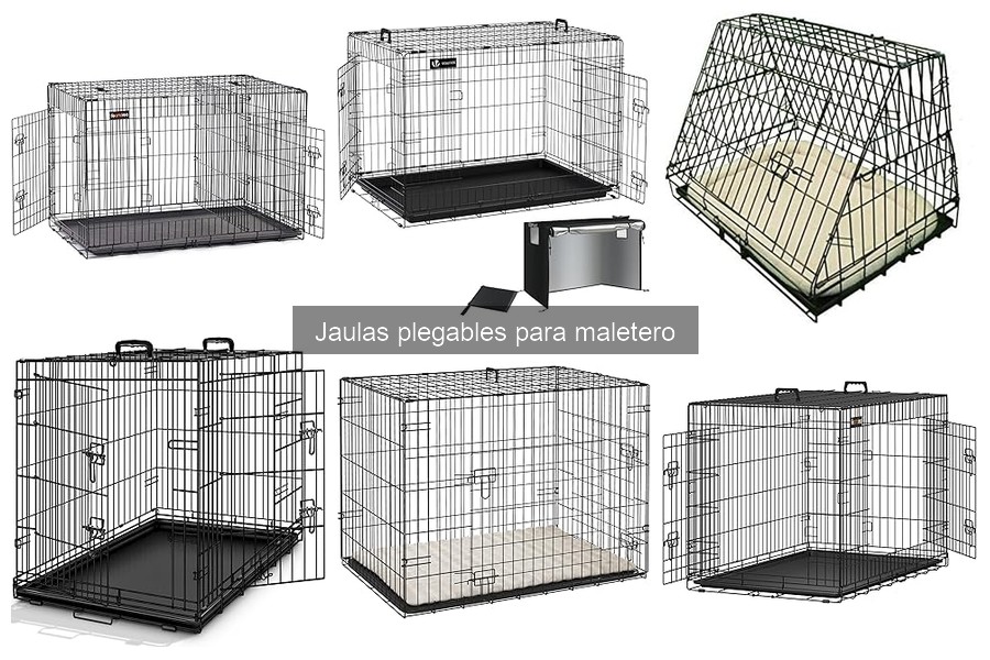 Alternativas a jaulas plegables para maletero: mejores opciones