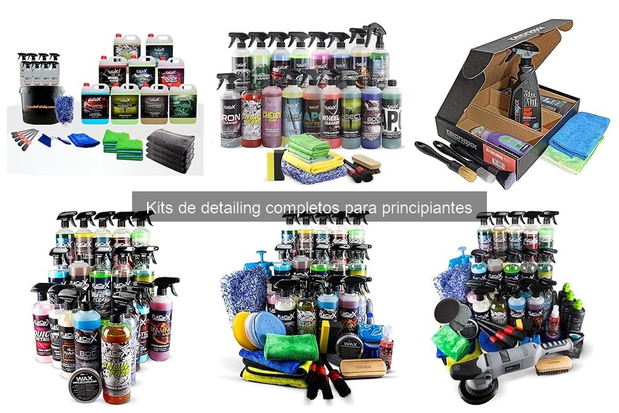 Alternativas a Kits de Detailing para Principiantes