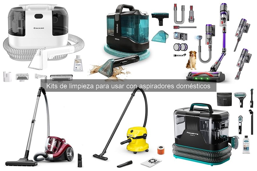 Alternativas a kits de limpieza para aspiradores domésticos