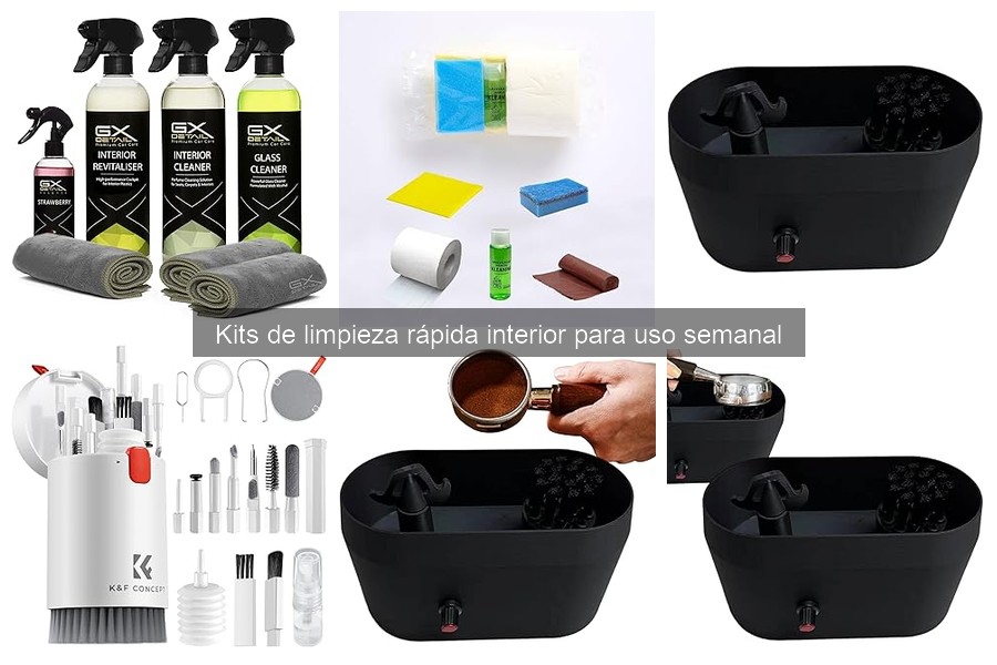 Alternativas a Kits de Limpieza Rápida Interior para Coches