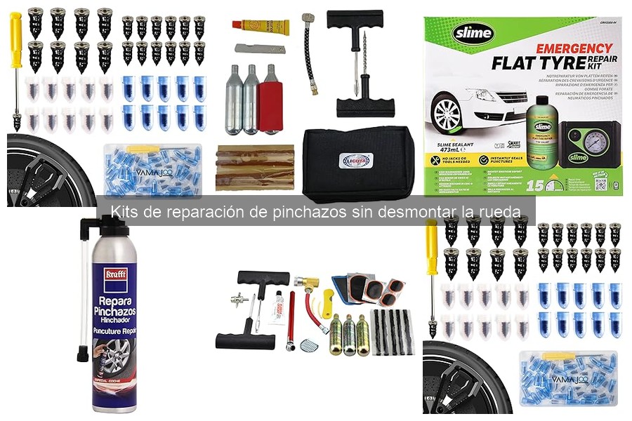 Alternativas a Kits de Reparación de Pinchazos de Rueda