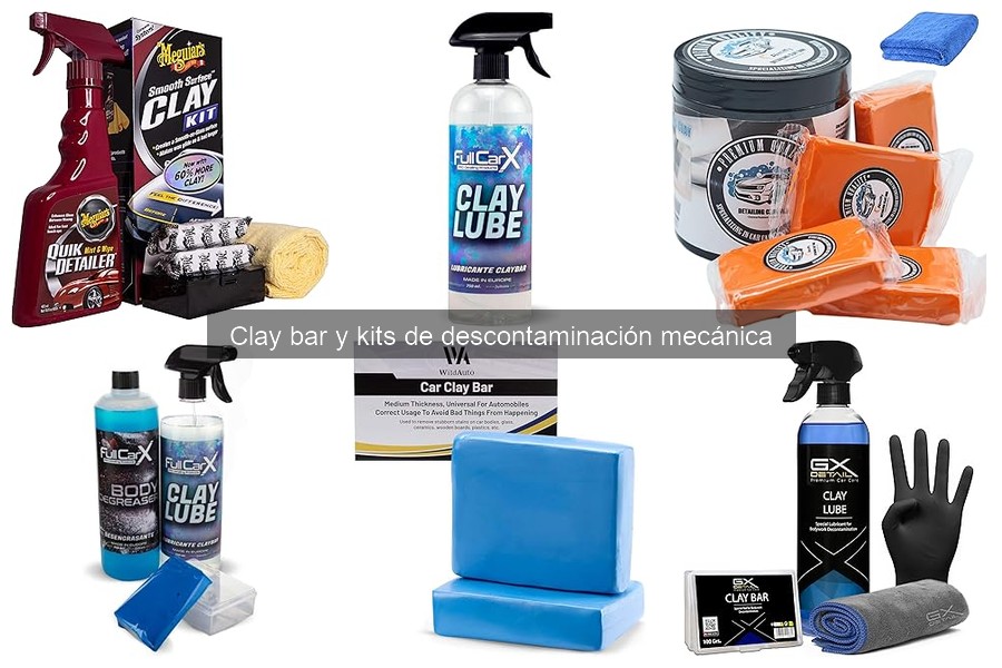 Alternativas a la Clay Bar: Métodos Efectivos de Descontaminación