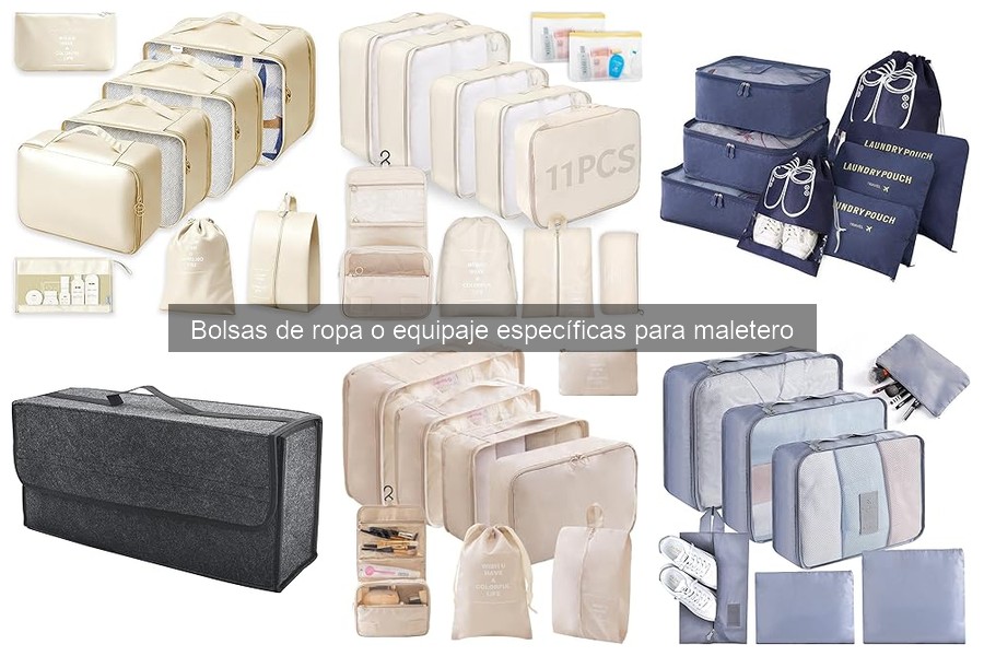 Alternativas a las Bolsas de Ropa para Maletero