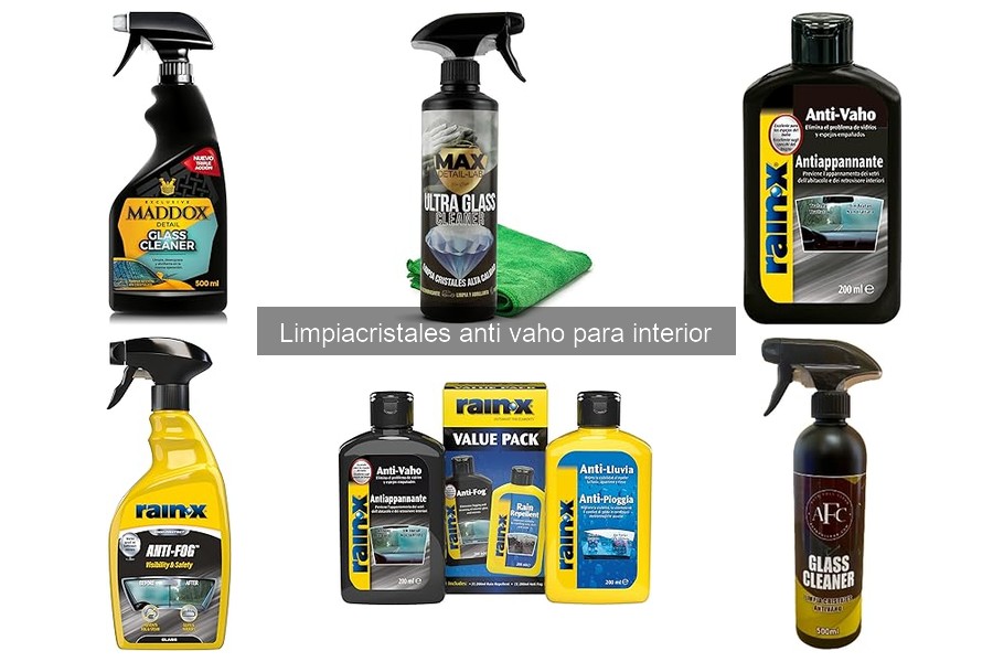 Alternativas a Limpiacristales Anti Vaho para Coche