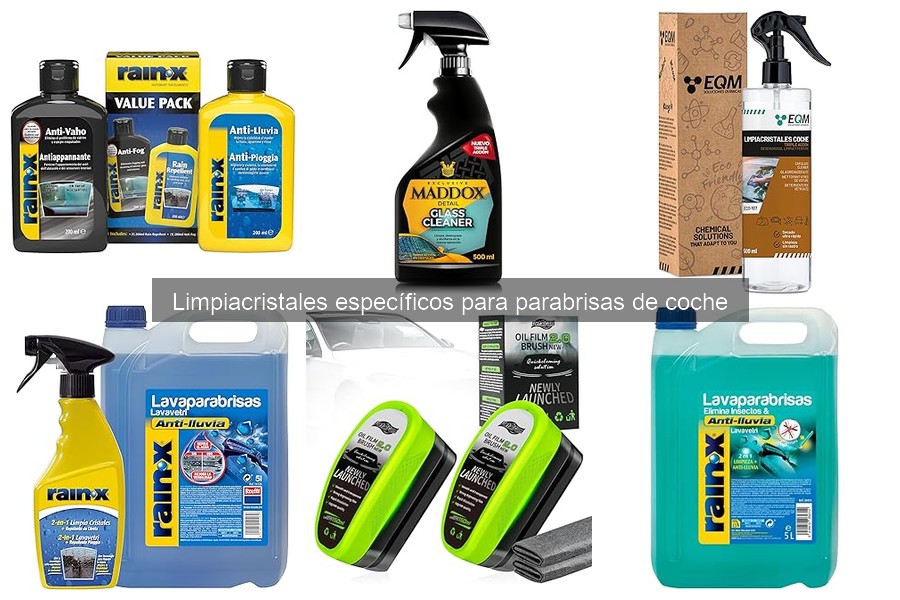 Alternativas a Limpiacristales para Parabrisas de Coche