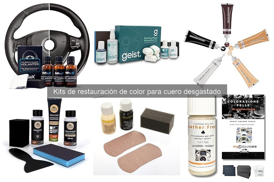 Alternativas a los kits de restauración de color para cuero