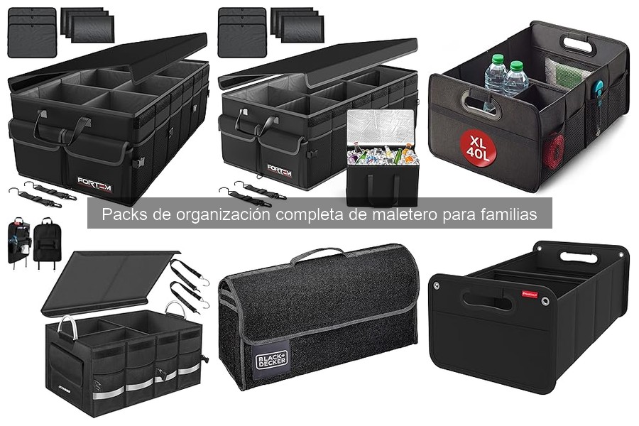 Alternativas a los Packs de Organización de Maletero