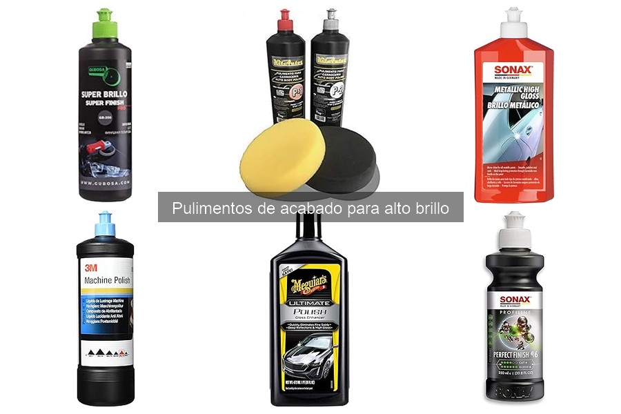 Alternativas a los pulimentos de acabado para alto brillo