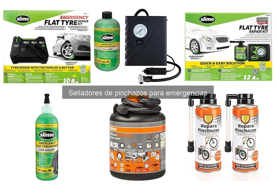 Alternativas a los selladores de pinchazos en emergencias