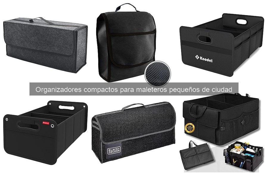 Alternativas a Organizadores Compactos para Maleteros Pequeños