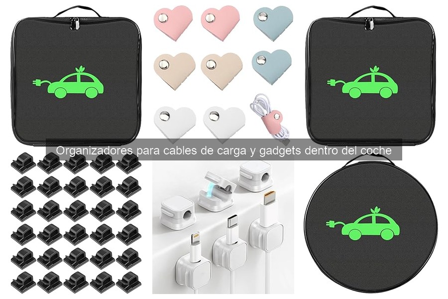 Alternativas a organizadores de cables de carga para coche