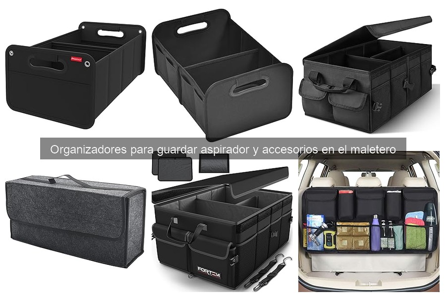 Alternativas a organizadores de maletero: opciones efectivas