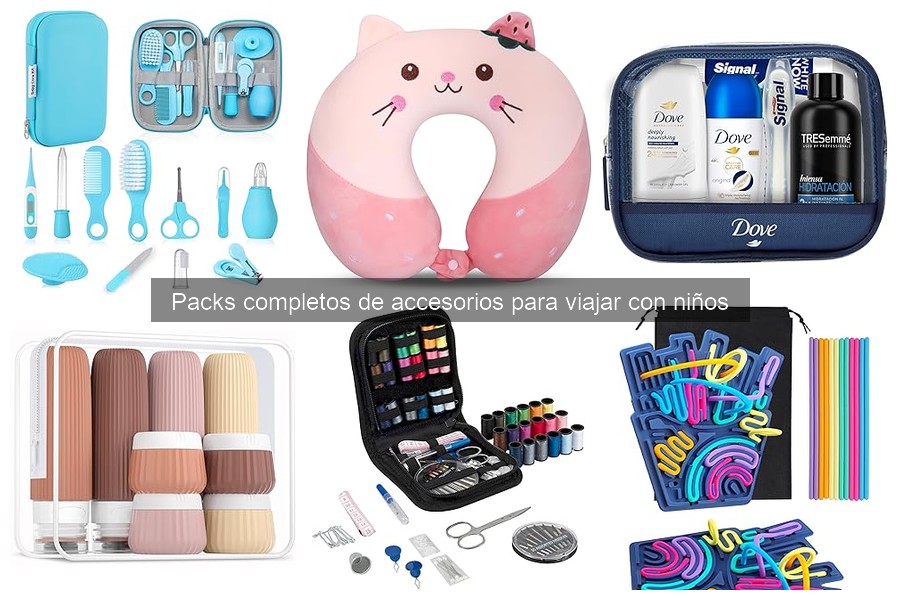 Alternativas a packs de accesorios para viajar con niños
