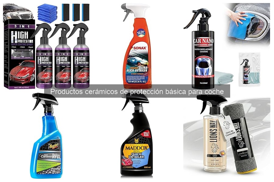 Alternativas a productos cerámicos para proteger tu coche