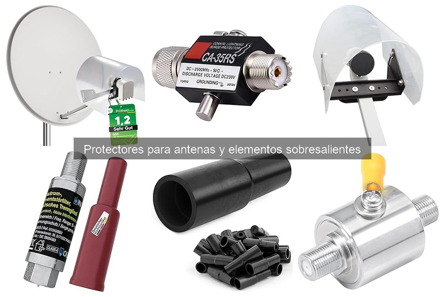 Alternativas a protectores de antenas y elementos sobresalientes