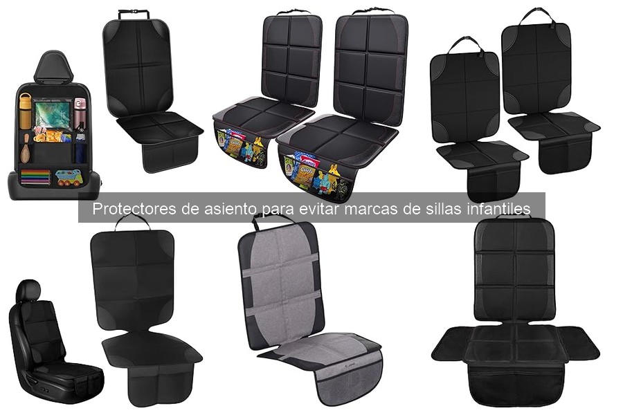 Alternativas a protectores de asiento para sillas infantiles