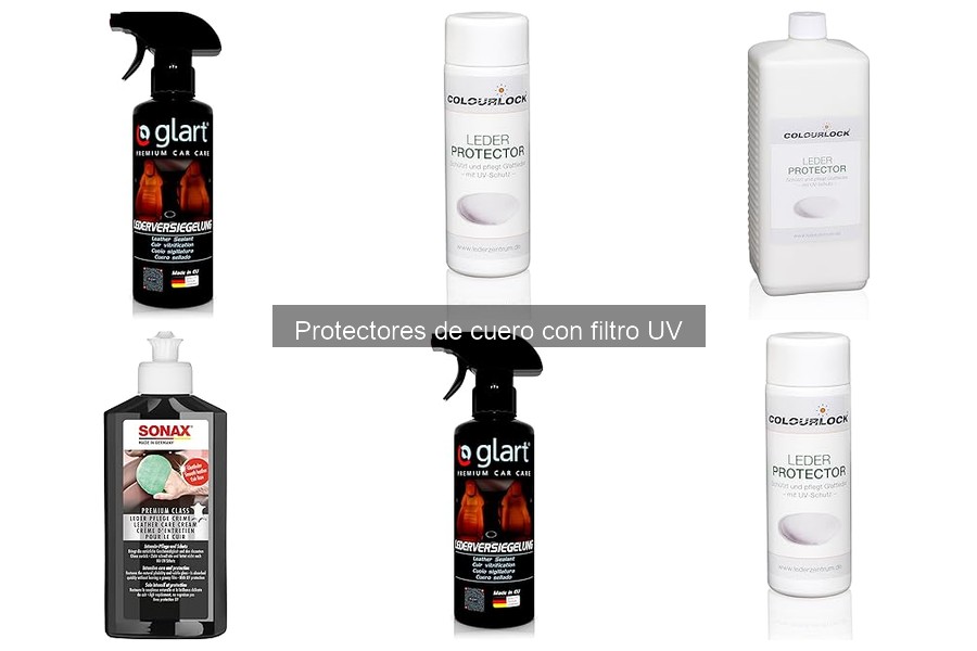 Alternativas a protectores de cuero con filtro UV para coches