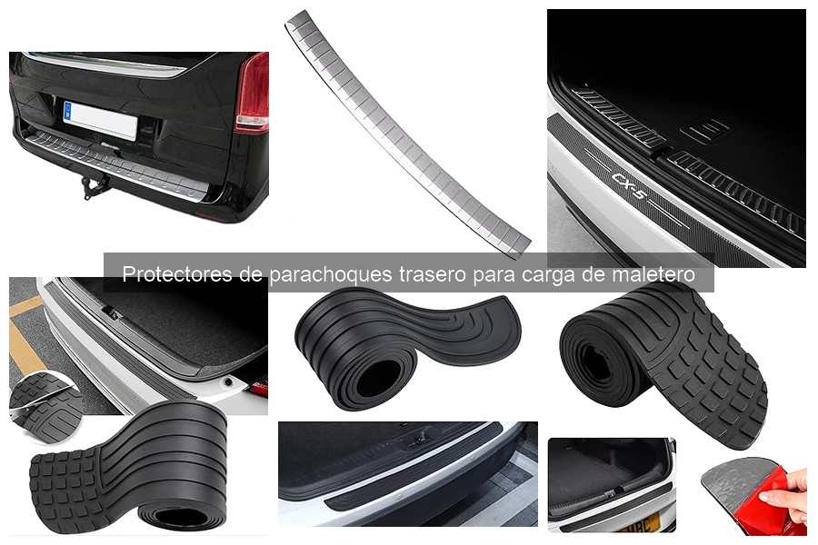 Alternativas a protectores de parachoques trasero del coche