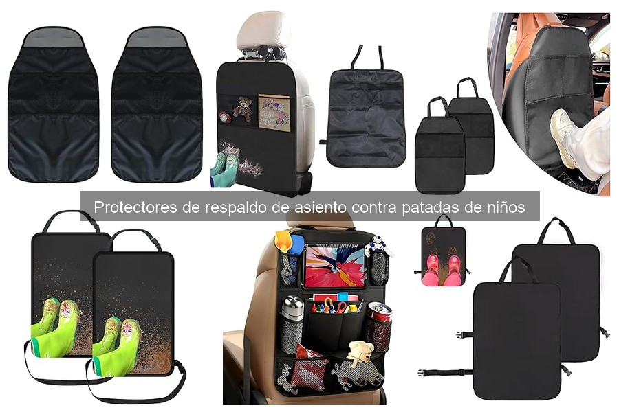 Alternativas a protectores de respaldo de asiento para niños