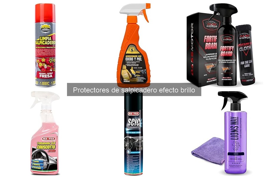 Alternativas a Protectores de Salpicadero Efecto Brillo