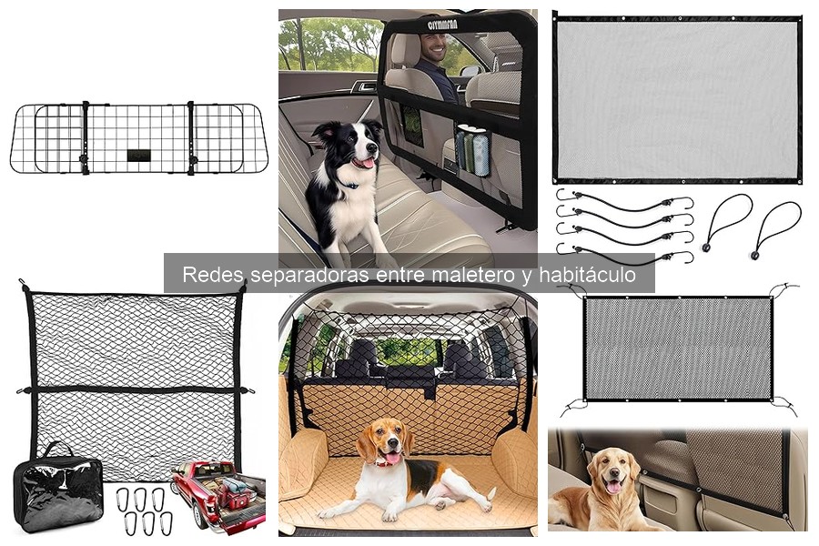 Alternativas a redes separadoras en coches: soluciones eficaces