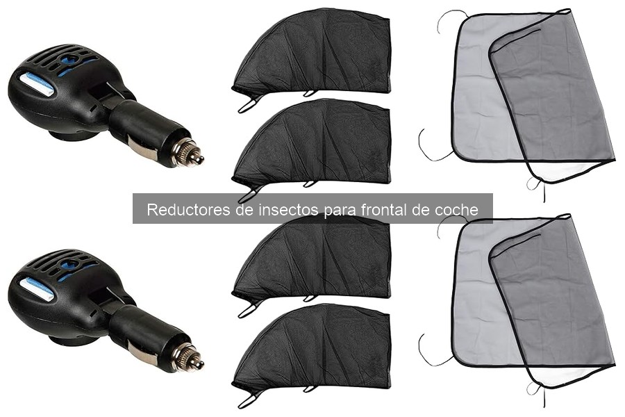 Alternativas a reductores de insectos para el frontal del coche
