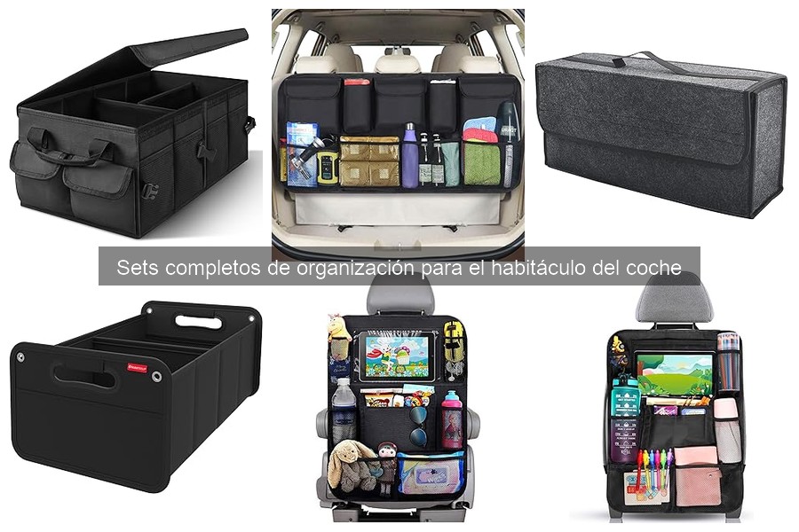 Alternativas a sets de organización para el coche