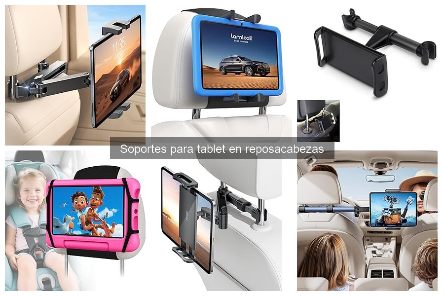 Alternativas a Soportes para Tablet en Reposacabezas