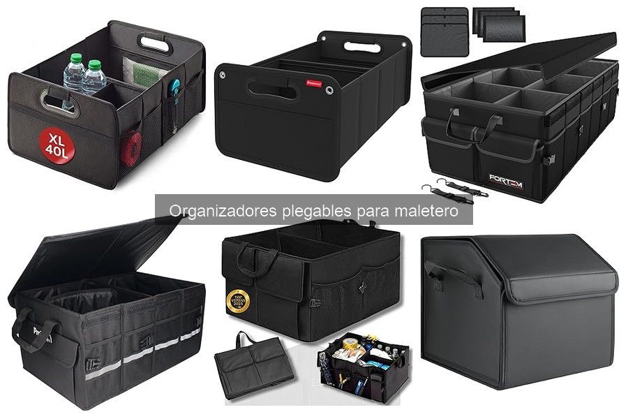 Alternativas al organizador plegable para maletero