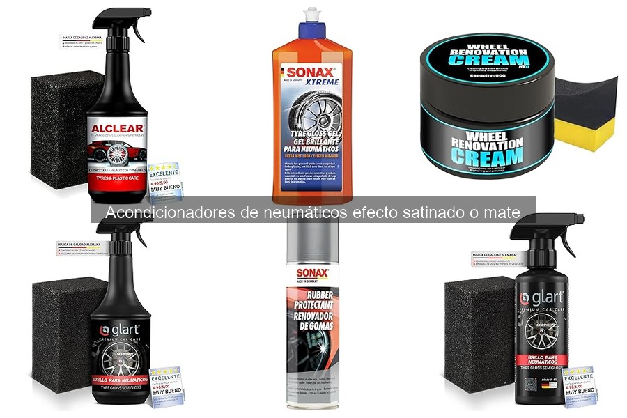 Alternativas caseras a acondicionadores de neumáticos