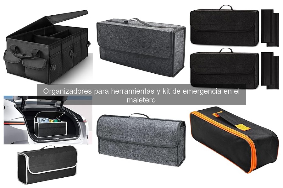 Alternativas creativas a los organizadores de herramientas del maletero
