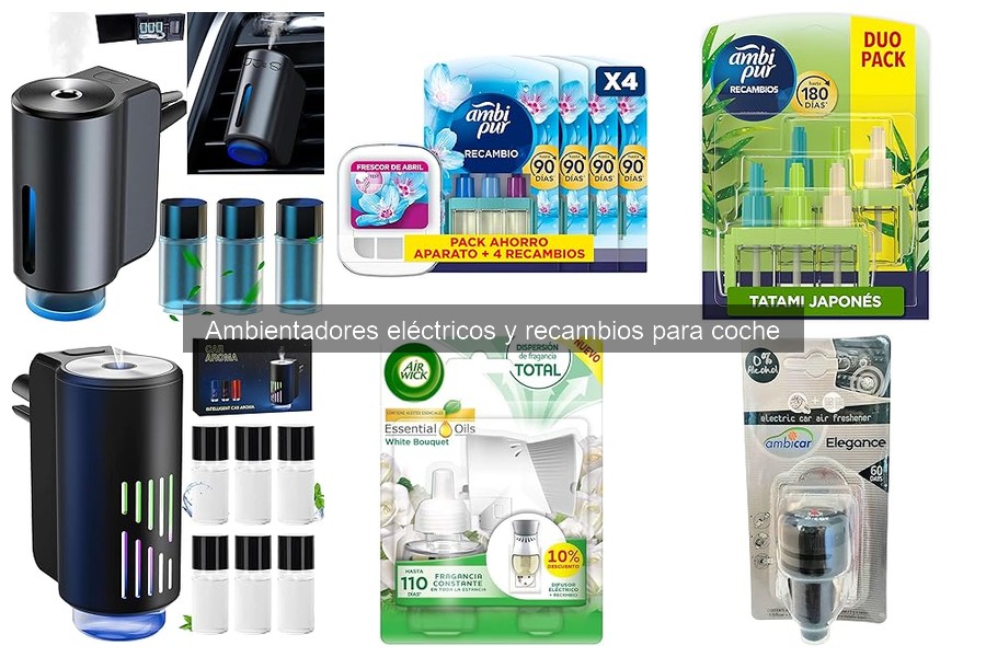 Alternativas Efectivas a Ambientadores Eléctricos para Coche